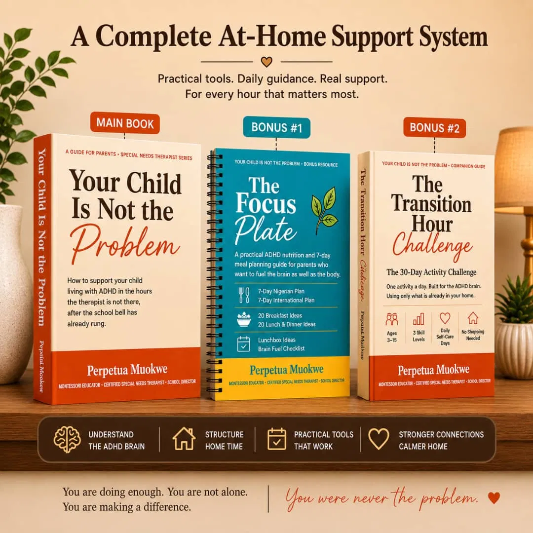 The main book with two bonus guides: The Focus Plate and The Transition Hour Challenge
